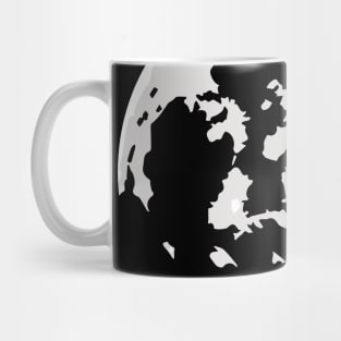 Full Moon Transparent Plains / Seas Mug